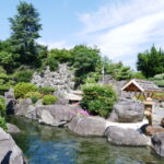 石和温泉郷【ホテル甲子園】夕食部屋出しでお手ごろ価格なのに接客最高過ぎる庭園のある宿をレポ｜子連れ旅行ブログ