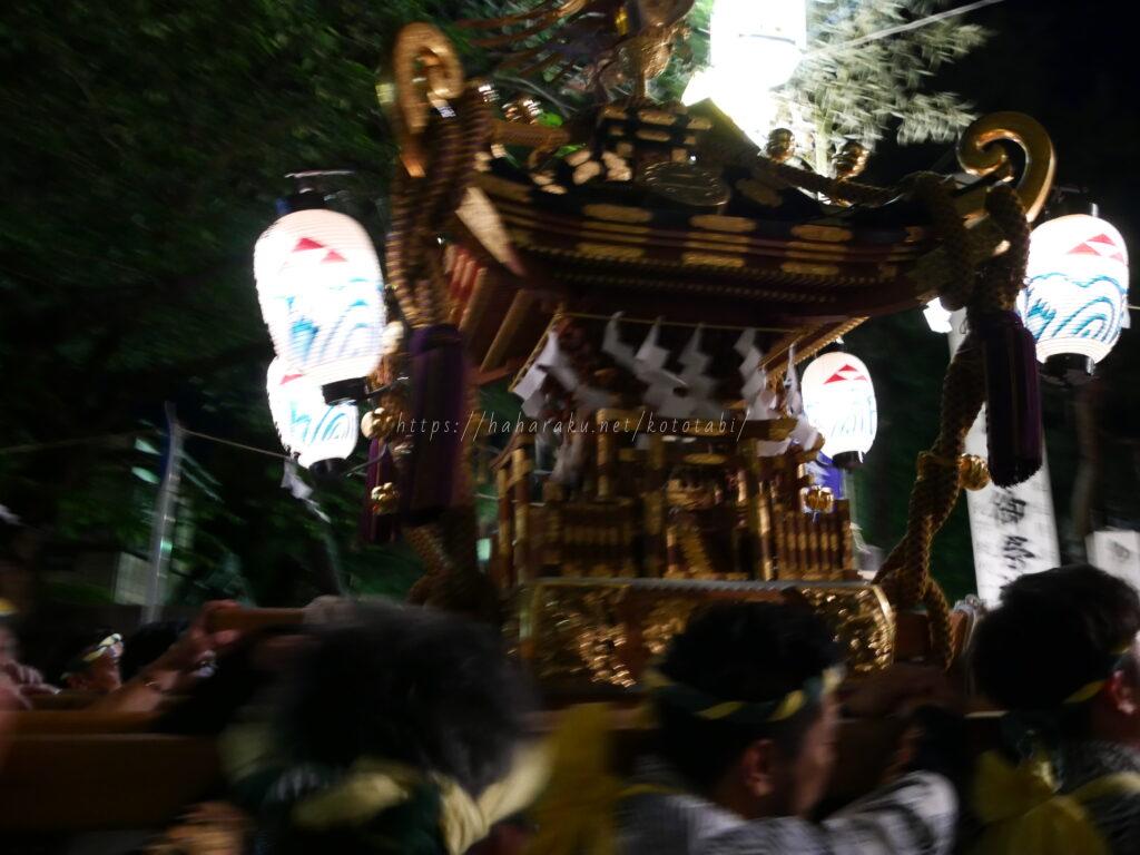 約30基の神輿が走る小田原の祭り【松原神社例大祭】のお浜降り・お宮入りを子どもと見る旅